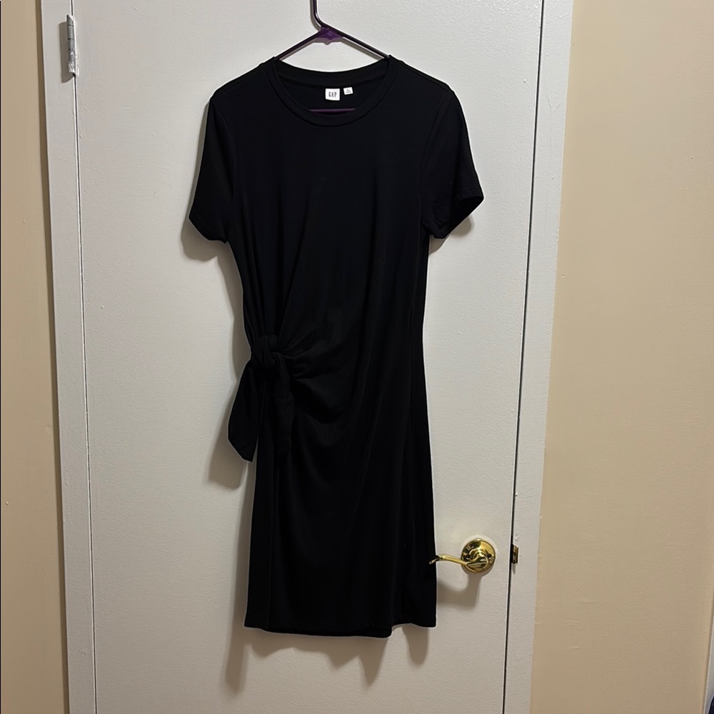 GAP Black TShirt Dress